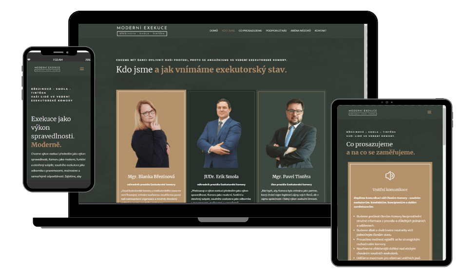 moderní exekuce od web do týdne